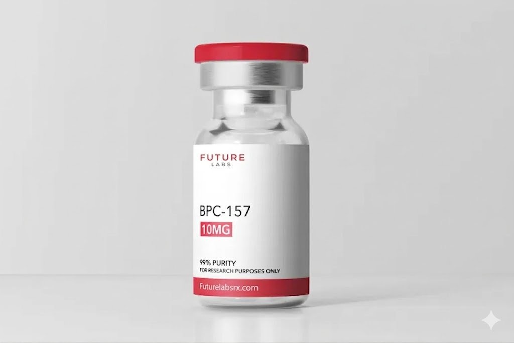 BPC-157 research peptide vial Future Labs